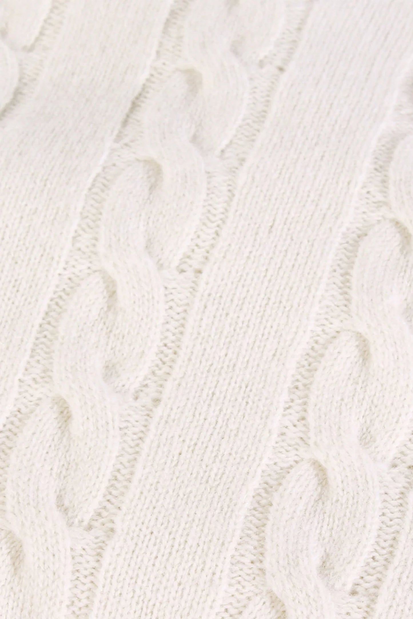 Saint-Malo Fisherman Turtleneck - Ecru