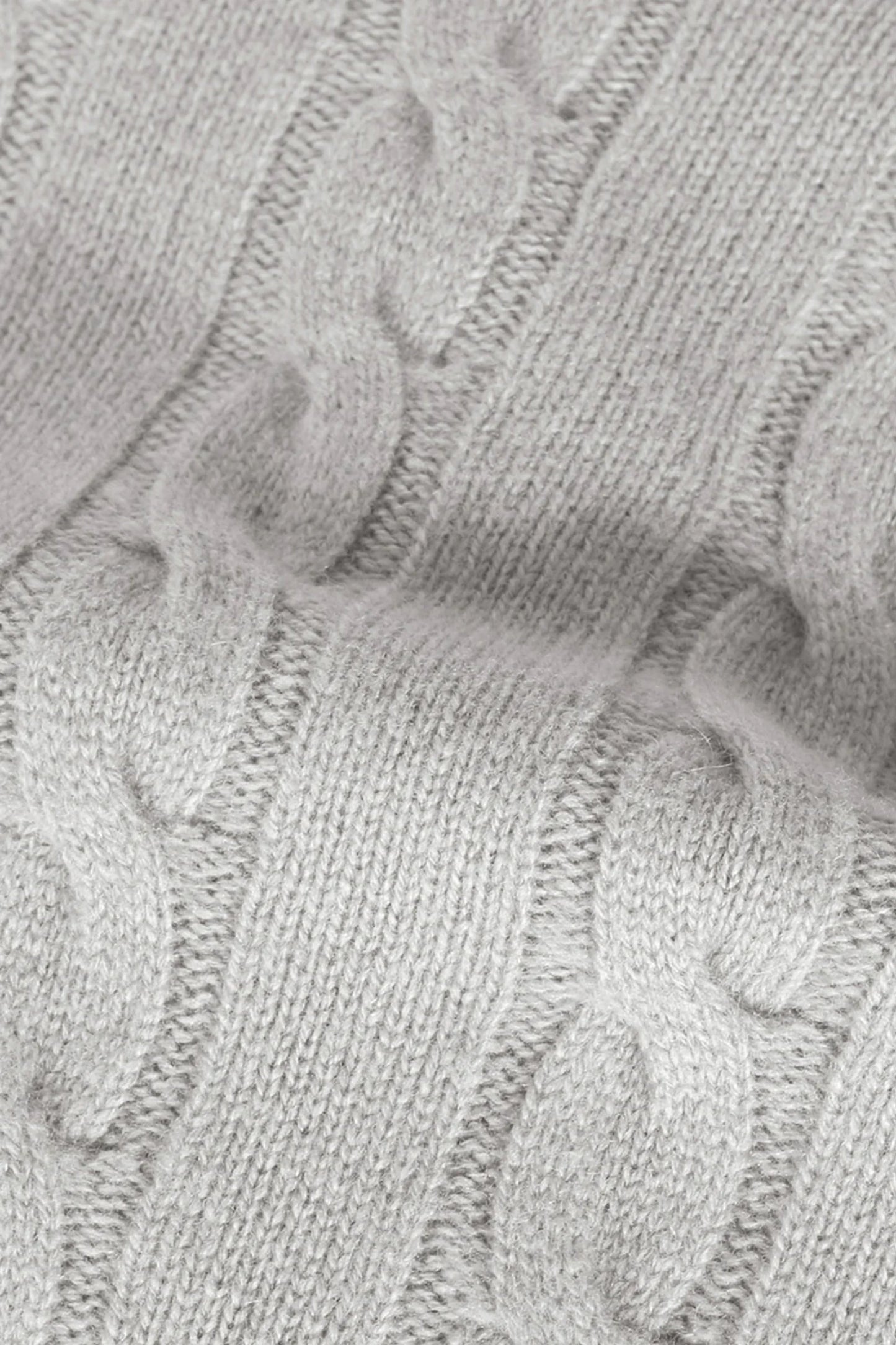 Saint-Malo Fisherman Turtleneck - Grey