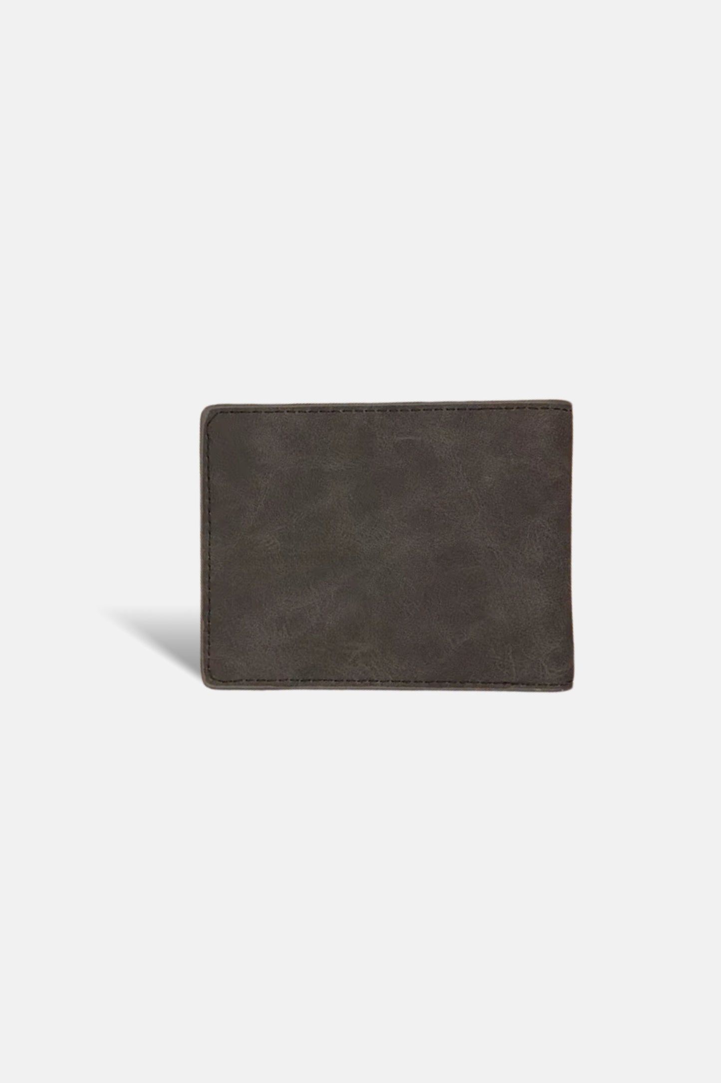 Brown suede wallet