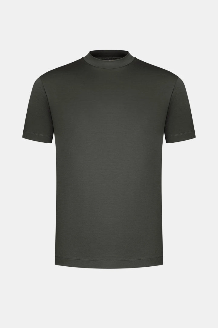 Premium Glossy T-Shirt Dark Green