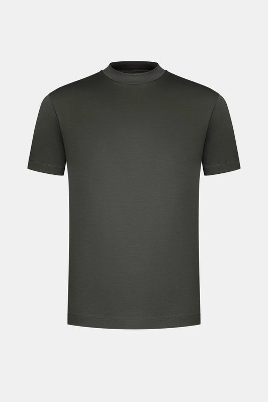 Premium Glossy T-Shirt Dark Green