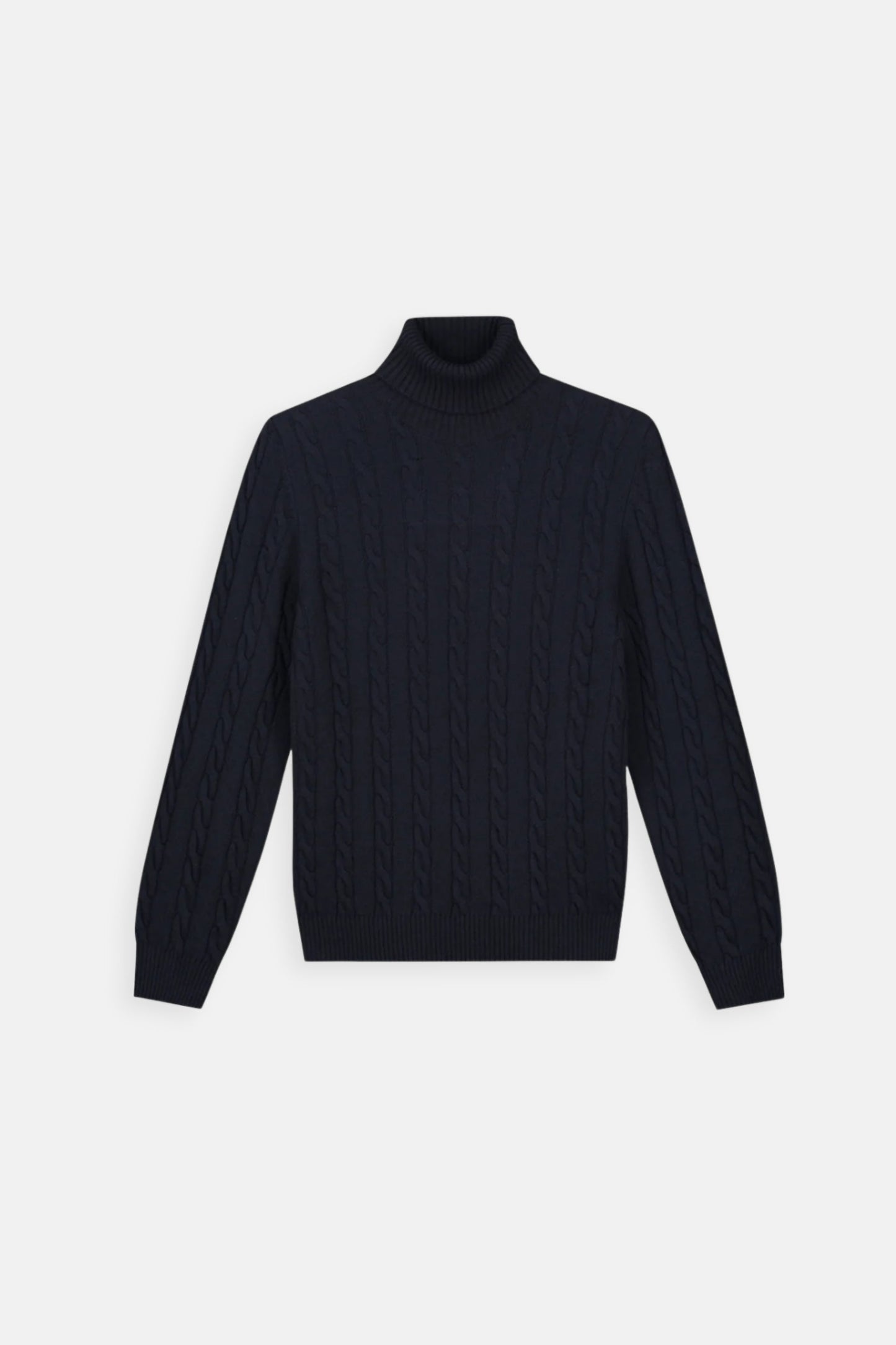 Saint-Malo Fisherman Turtleneck - Navy