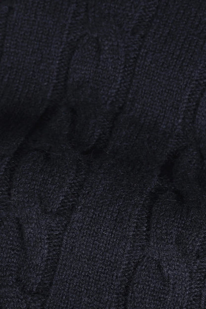 Saint-Malo Fisherman Turtleneck - Navy