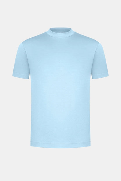 Premium Shiny T-Shirt Blue